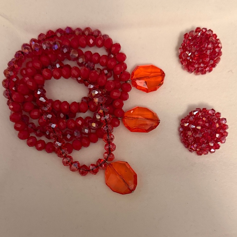 Sassy Jones Red Stack and studs